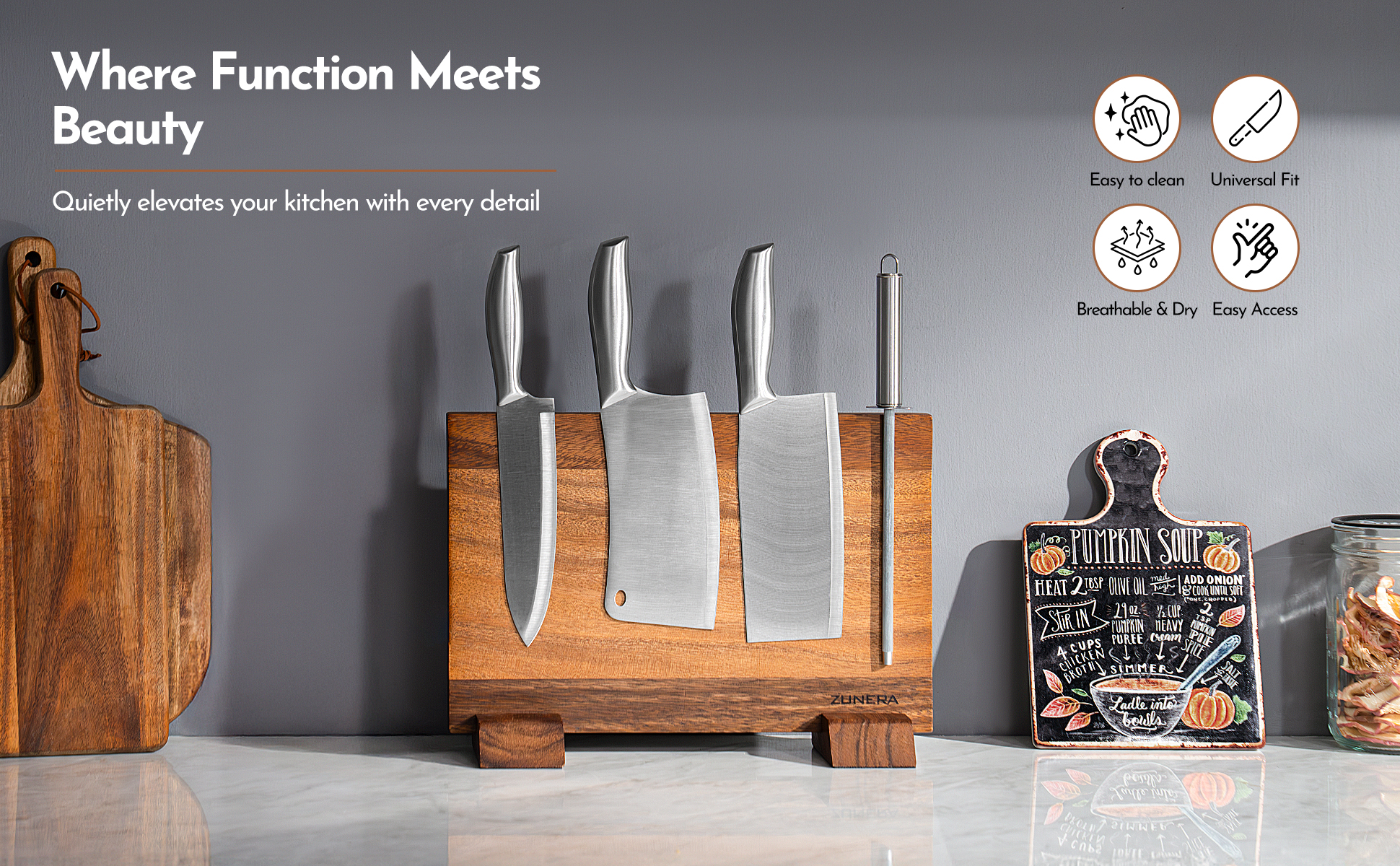 A plus listing image with product detail focus